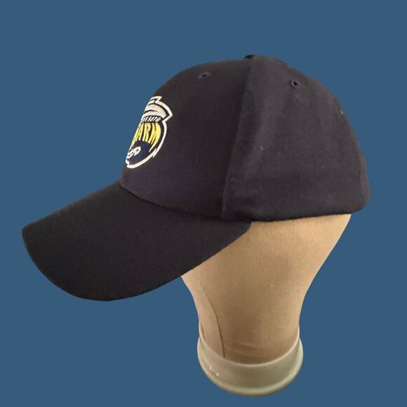 Twins Enterprises Minnesota Swarm Signed Lacrosse Adjustable Back Navy Hat Cap - Picture 2 of 7